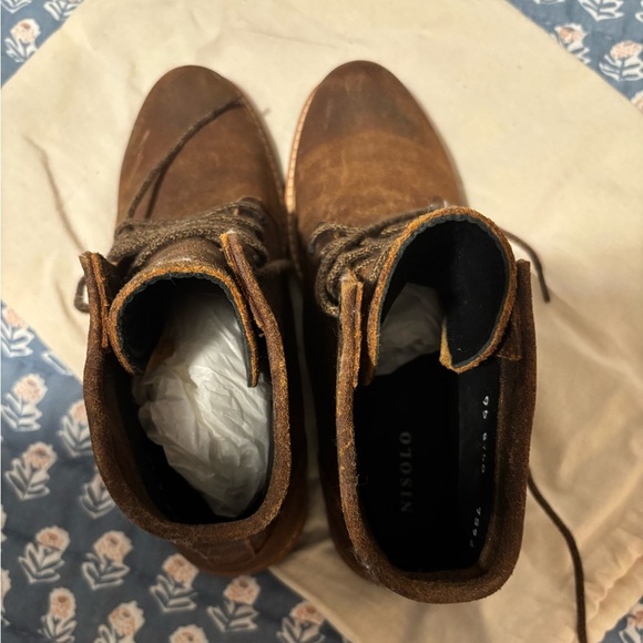 🥾 Nisolo Andrés All Weather Waxed Boots – Brown – Size 9.5 (NWB) - Picture 14 of 14